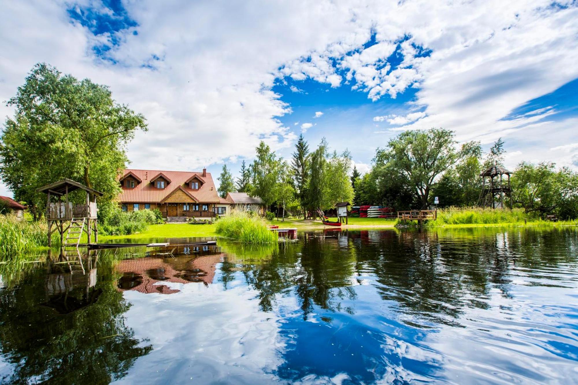 Dolina Biebrzy - Osrodek Agroturystyczny Villa Wrocen Exteriör bild